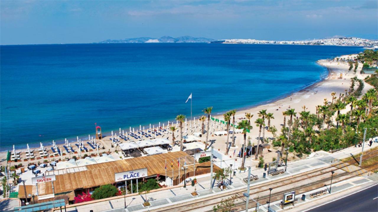 Modern Apartment Near The Sea And Acropolis Aten Exteriör bild